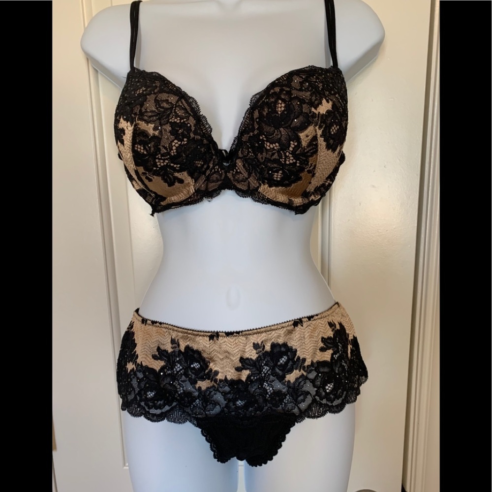 Push Up Bra and matching panty.